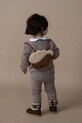 Donsje plecak skórzany dziecięcy Stanzen Backpack Cowboy Bear nie mieści A4 brązowy 5522101