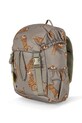 Chłopiec Konges Sløjd plecak dziecięcy CLOVER SCHOOLBAG KS103457.9BYA szary