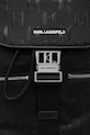 Karl Lagerfeld plecak K/MONOGRAM czarny A3M30162