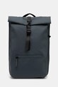 Rains plecak 13320 Rolltop Rucksack skóra licowa niebieski 13320.124