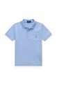 Polo tričko Polo Ralph Lauren s golierikom modrá 322970332006