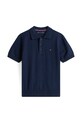 Tommy Hilfiger polo bawełniane dziecięce KB0KB09754.9BYA granatowy AW25
