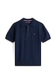 Tommy Hilfiger tricouri polo din bumbac pentru copii KB0KB09754.9BYA bleumarin AW25
