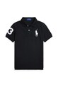 Πόλο Polo Ralph Lauren με γιακά μαύρο 322703635098