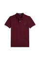 Pamučna polo majica Polo Ralph Lauren pamuk bordo 323708857201