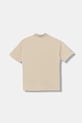 Emporio Armani polo bawełniane dziecięce EB000663.AF14503 beżowy AW25