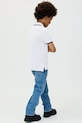 Calvin Klein Jeans polo dziecięce biały IB0IB02230.9BYA