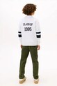 Дитяча бавовняна кофта Tommy Hilfiger білий KB0KB09995.9BYA