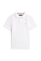 Дитяче бавовняне поло Tommy Hilfiger KB0KB10007.9BYA білий AW25