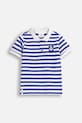 Παιδικά βαμβακερά μπλουζάκια πόλο Coccodrillo βαμβάκι μπλε ZC5143601ABK