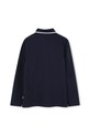 BOSS polo bawełniane niemowlęce J52330.102.108 granatowy AW25