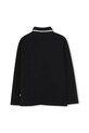 BOSS longsleeve bawełniany dziecięcy J52330.162.174 czarny AW25