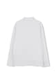 BOSS longsleeve bawełniany dziecięcy J52333.102.108 biały AW25