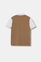 Detské polo tričko BOSS J52339.162.174 hnedá AW25