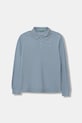 United Colors of Benetton longsleeve bawełniany dziecięcy bawełna niebieski 3089C300Z.G.Season.9BYA