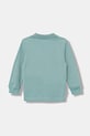 Dječja pamučna majica dugih rukava United Colors of Benetton 3089G3009.P.Season.9BYA tirkizna AW25