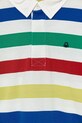 Chłopiec United Colors of Benetton polo bawełniane dziecięce 33CKC301X.G.seasonal biały
