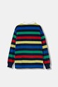 United Colors of Benetton polo bawełniane dziecięce 33CKC301X.G.seasonal granatowy AW25