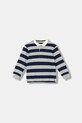 United Colors of Benetton polo bawełniane dziecięce bawełna granatowy 33CKG300Z.P.seasonal