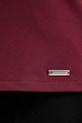 Polo tričko Calvin Klein LV044C221G burgundské