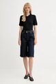 Calvin Klein polo LV044C341G czarny AW25