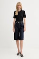 Calvin Klein poló LV044C341G fekete AW25