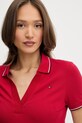 Odzież Tommy Hilfiger polo WW0WW45736 czerwony