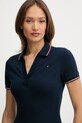 Ρούχα Πόλο Tommy Hilfiger WW0WW45736 σκούρο μπλε