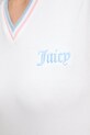 Juicy Couture poló SHRUNKEN POLO TEE JCWCT225355 fehér
