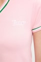 Juicy Couture tricou polo SHRUNKEN POLO TEE JCWCT225355 roz