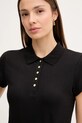 Polo tričko Tommy Hilfiger černá WW0WW45768