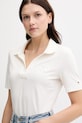 Tommy Hilfiger tricou polo bej WW0WW45807