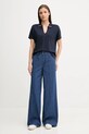 Поло Tommy Hilfiger WW0WW46512 тёмно-синий AW25