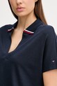 Поло Tommy Hilfiger WW0WW46512 тёмно-синий