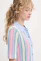 Stine Goya camicia blu SG.PF25.K038.2100