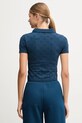 Oblečení Polo tričko Guess PEONY V5YP10.Z3OA0 modrá