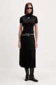 Футболка Tommy Jeans DW0DW21563 чорний AW25