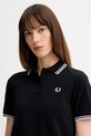 Fred Perry polo bawełniane czarny G3600