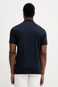 Дрехи Памучна тениска с яка Tommy Hilfiger MW0MW39552 тъмносин