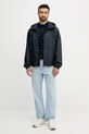 Тениска с яка Tommy Hilfiger MW0MW39835 тъмносин AW25
