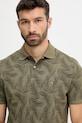 Tommy Hilfiger polo bawełniane zielony MW0MW40680