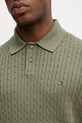 Tommy Hilfiger polo bawełniane MW0MW40701 zielony