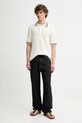 Samsoe Samsoe tricou polo SAPEDRO M25200017 bej AW25