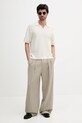 Calvin Klein polo LV04LC323G beżowy AW25