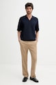 Calvin Klein polo LV04LC323G granatowy AW25