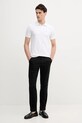 Calvin Klein polo de bumbac LV04LC239G alb AW25