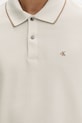 Calvin Klein polo za muškarce od pamuka LV04LC239G bež