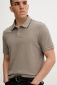 Calvin Klein polo bawełniane beżowy LV04LC239G