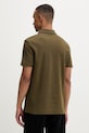 Odzież Calvin Klein polo męskie bawełniane LV04LC239G zielony