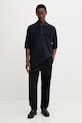 Polo tričko Calvin Klein LV04LC331G tmavomodrá AW25